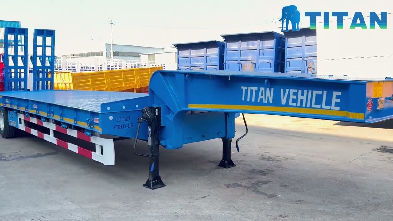 low loader trailer