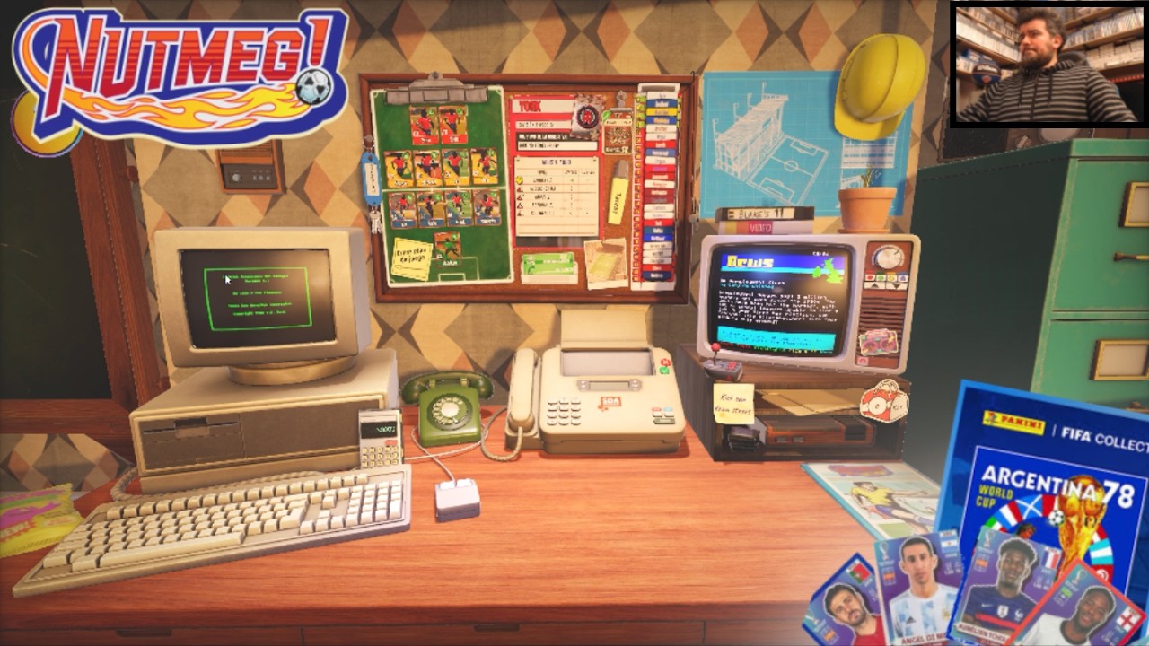 NUTMEG, el nuevo mánager de FÚTBOL y CARTAS ⚽ Gameplay en Español (PC Steam)
