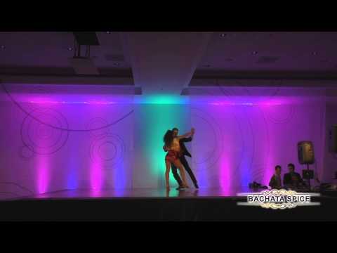 Spice BachataStars UK 2nd position 2014, Angus and Ovgu - Improvisation