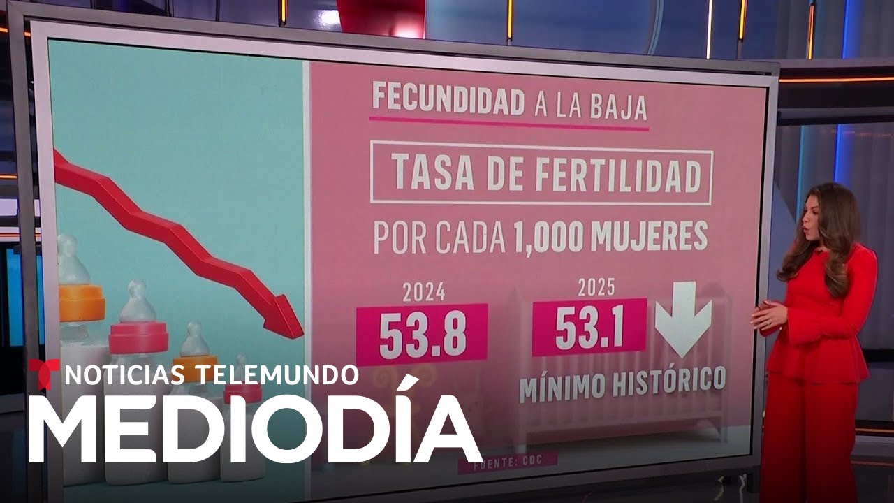 Bajan un 1% los nacimientos en EE.UU. y advierten que la población no se está regenerando