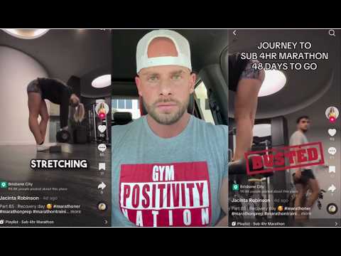 As a personal trainer, she should know better!