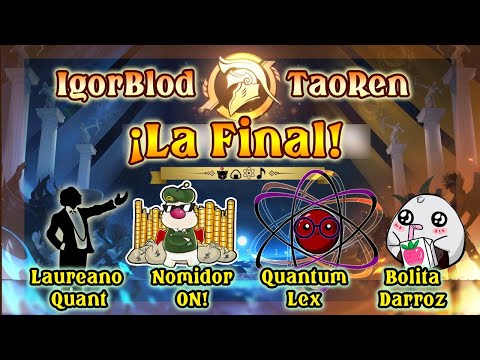 veámos la Final-America- IgorBlood vs TaoRen!