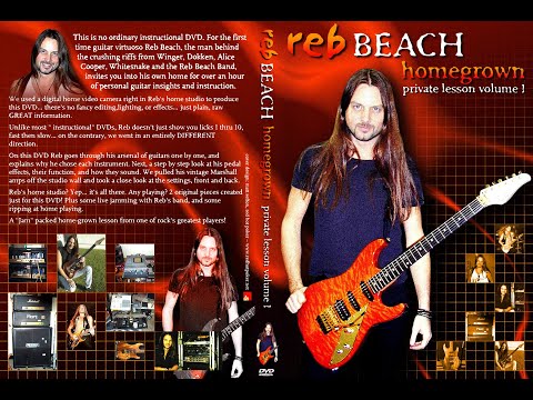 Reb Beach Homegrown Private Lesson 80s Riff Master SHOWS ALL
