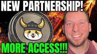 FLOKI - NEW PARTNERSHIP ANNOUNCED!!! MORE ACCESSIBLE!