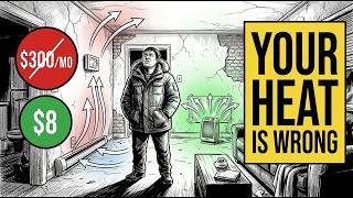The $8 Home Heat Hacks that Save You $300 A Month (Physics Explained)