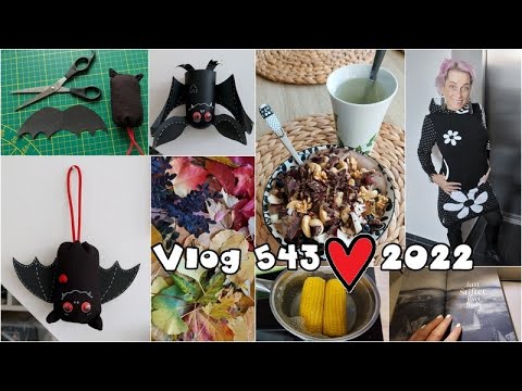 Vlog 543/22 - Šiji netopýra a sbírám listí
