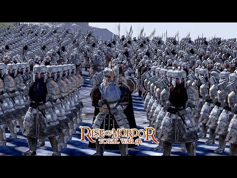 Iron Hill Dwarves Vs Goblins of Moria | 20,000 Unit Lord of the Rings Cinematic Battle