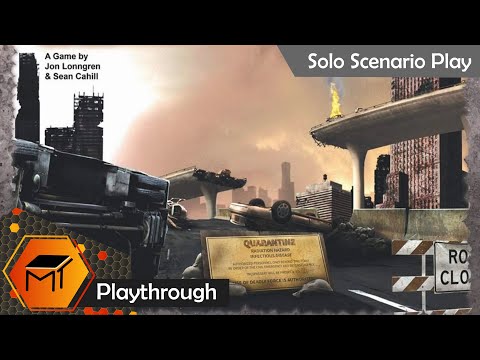 Fallen Lands l Solo Scenario Mission Playthrough