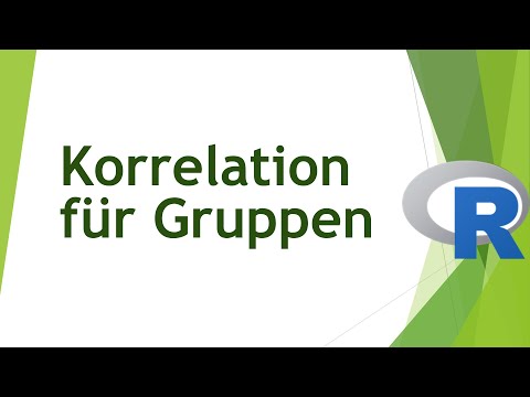 Korrelation für Gruppen in R - Analysieren in R (97)