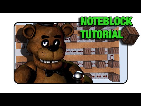 Insane Note Block Tutorial for FNAF Theme in MC