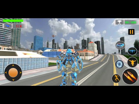 Drone Robot Car Transforming game - (Full HDR) Android gaming channel  games lover