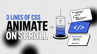 Download the video "3 Lines Of CSS To Animate On Scroll With NO JavaScript"