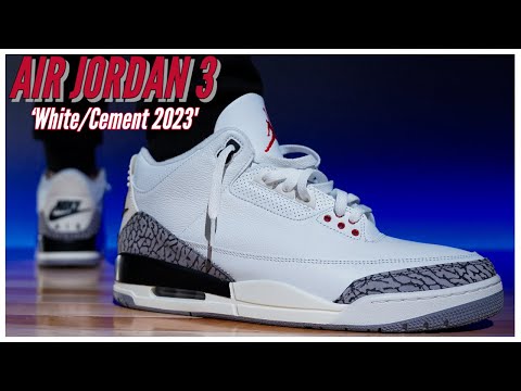 Air Jordan 3 White Cement 2023