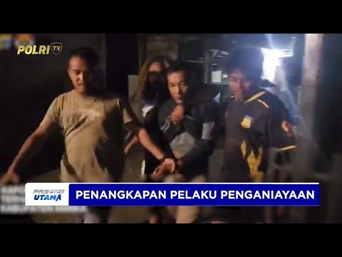 POLRES MIMIKA TANGKAP PELAKU PENGANIAYAAN PEMBACOKAN