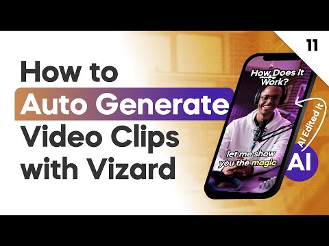 How to Auto Generate Video Clips with Vizard | Edit Video Automatically