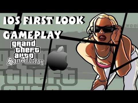 Grand Theft Auto San Andreas First Look/Gameplay Trailer iOS Android Kindle Fire HD