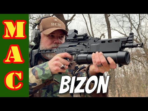 The Russian PP-19 Bizon at home.