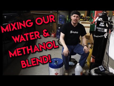 Mixing Our Own Methanol 50/50 Injection Blend For Our Snow Performance Kit!