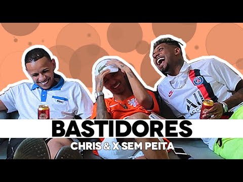 CHRIS & X SEM PEITA contam história do primeiro rolê | BASTIDORES