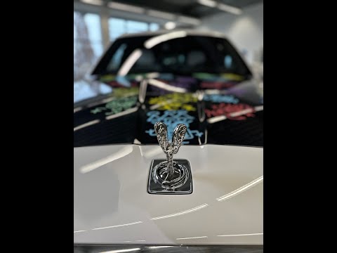Mikail Akar paints a Rolls Royce Cullinan