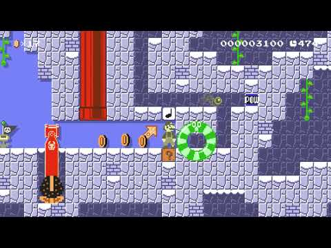 Trickshot Tower (Super Mario Maker 2)