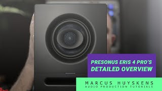 Video thumbnail for PreSonus Eris Pro 4's - Accurate High Quality Monitors on a Budget by Marcus Huyskens Music
