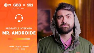 hang on, so "in general" in Spanish is just "in general"? - Mr. Androide 🇨🇱 I GRAND BEATBOX BATTLE 2021: WORLD LEAGUE I Pre-Battle Interview