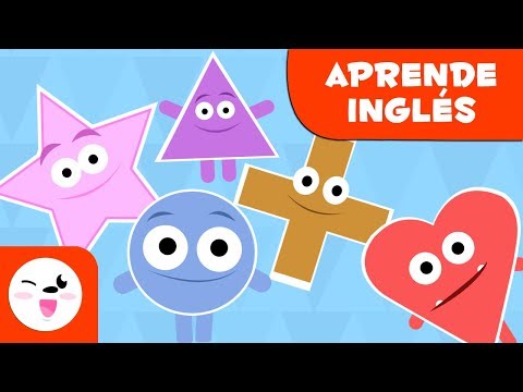 Las figuras geométricas en inglés para niños - Vocabulario en inglés para primaria