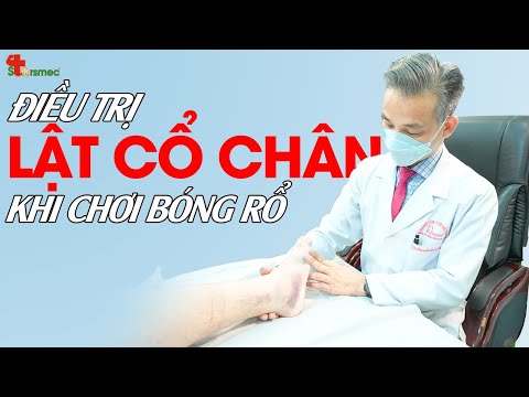 Lật cổ chân khi chơi bóng rổ - Điều trị thế nào?
