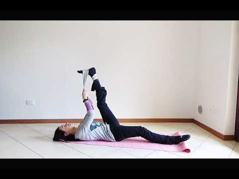 Lezione di Pilates. Terza parte: stretching. * Pilates workout