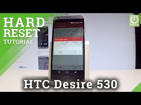 How to Hard Reset HTC Desire 530 - Wipe Data / Reset Android