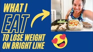 Sample day of eating: Breakfast, Lunch, Dinner on Bright Line Eating