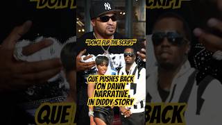 Que Pushes Back On Dawn Richard’s Narrative In Diddy Conversation 😮