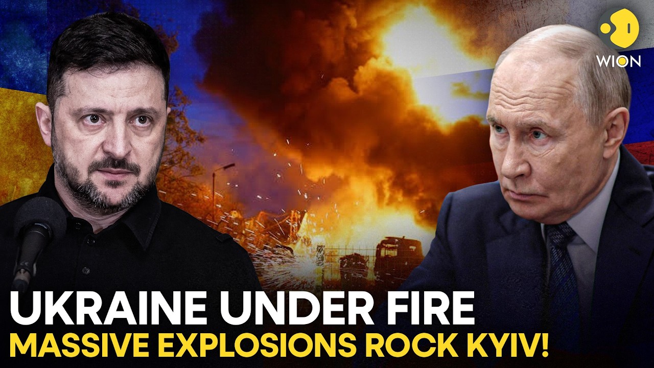 Russia-Ukraine War LIVE: Kyiv Rocked by Massive Russian Strikes After Putin-Witkoff Talks | WION