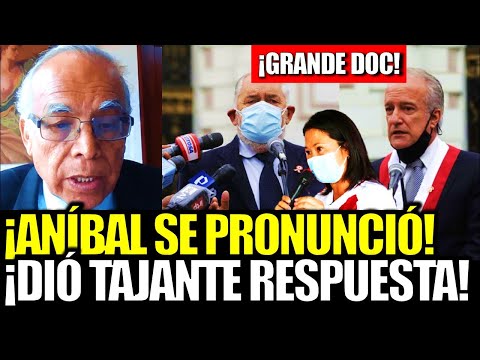GREAT DOC! ANÍBAL TORRES GAVE A SHARP RESPONSE TO FUJIMORISM AND ANTAURO HUMALA IN AN INTERVIEW