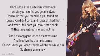 Taylor Swift - I Knew You Were Trouble | Lyrics Songs