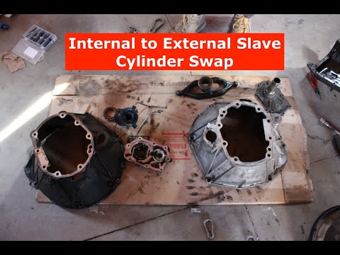1991 Jeep Cherokee Internal to External Slave Conversion Part 2 (The Swap)