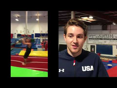 FULL Interview Brandon Krzynefski Team USA 2018 PowerTumbling