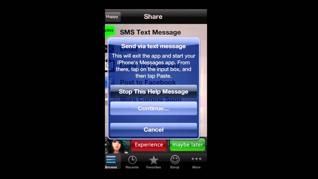 Emoji 2 Emoticons Free iPhone App Video Review (Free App) - CrazyMikesapps