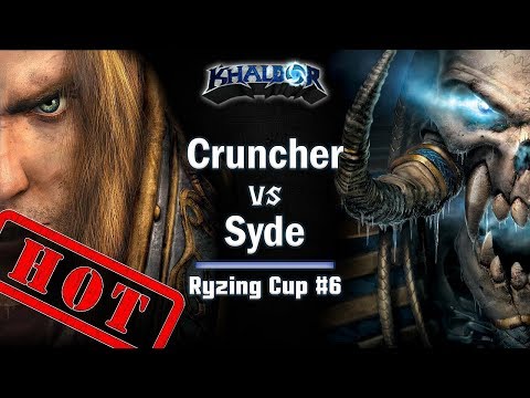 ► WarCraft 3 - Syde (UD) vs. Cruncher (HU) - Ryzing Cup #6