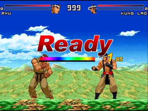 Ryu (Me) vs. Kung Lao - SF -vs.- MK - M.U.G.E.N