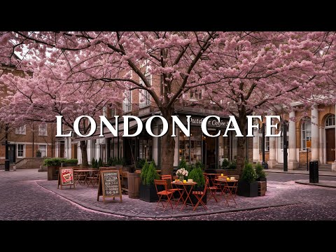 Soft Jazz & Bossa Nova Music in a London Café ☕ | Cozy Coffee Shop Ambience for a Cheerful Mood