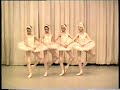 School Concert At Vaganova Ballet Academy 1995 Four Little Swans