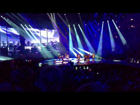 Bosse & Anna Loos - Frankfurt/Oder beim Bundesvision Songcontest am 29.09.2011