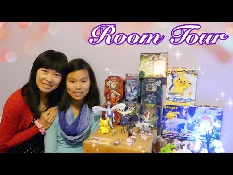 Room Tour - Dans la chambre de JadeStar : Cartes, figurines & peluches Pokémon, Jewelpet, PreCure Video