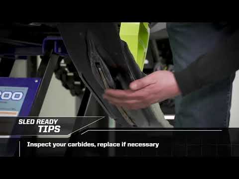 Inspect Your Carbides - Sled Ready Tips - Polaris Snowmobiles