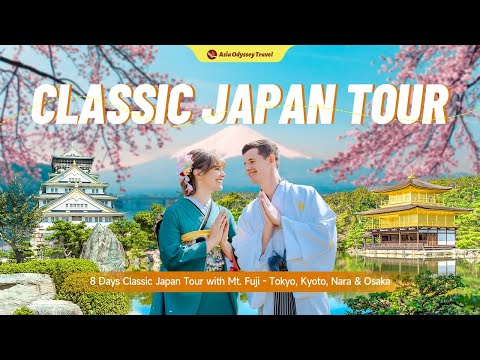 8 Days Japan Travel Itinerary: Tokyo, Kyoto, Nara & Osaka with World Heritage Highlights