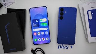 Samsung Galaxy S25+ Plus Unboxing, Hands-On & First Impressions! (Navy Blue)