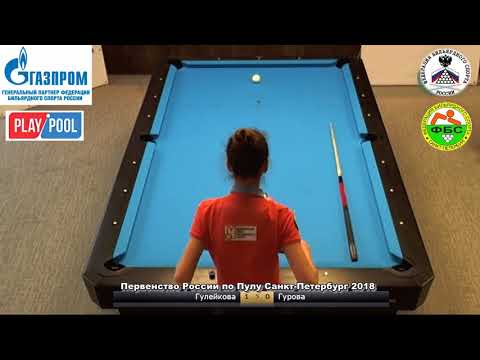 Final Guleykova vs Gurova Championship of pool Russia 8-ball