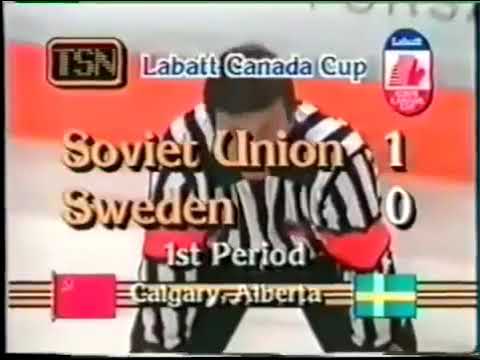 CANADA CUP 1987 - Soviet Union vs. Sweden